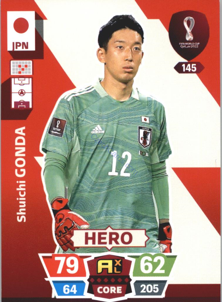 Shuichi Gonda 2022 Panini World Cup Adrenalyn #145