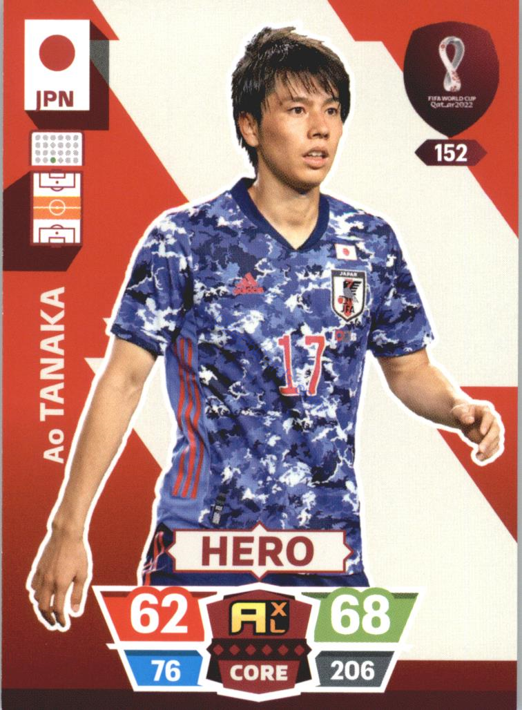 Ao Tanaka 2022 Panini World Cup Adrenalyn #152