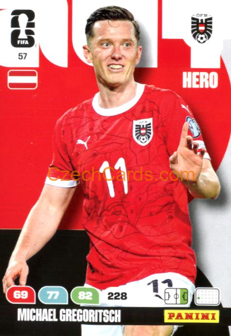 Michael Gregoritsch 2026 Panini FIFA World Cup #57