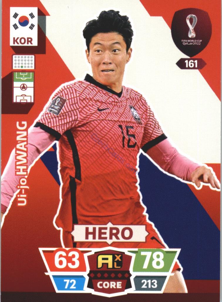 Ui-jo Hwang 2022 Panini World Cup Adrenalyn #161