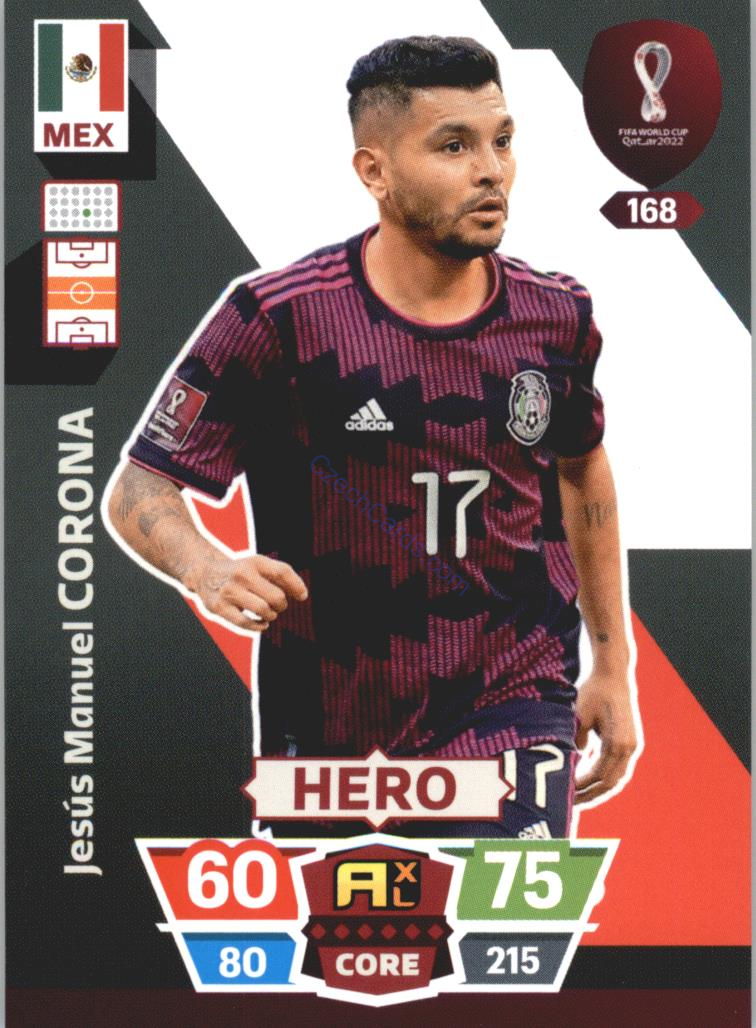 Jesùs Manuel Corona 2022 Panini World Cup Adrenalyn #168