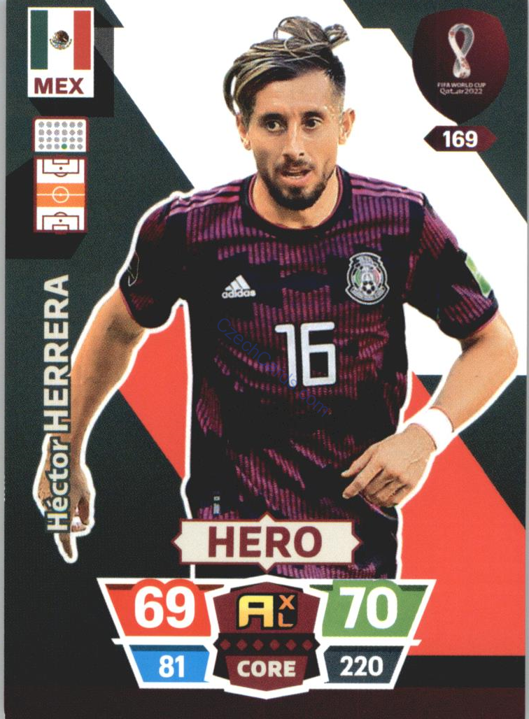 Héctor Herrera 2022 Panini World Cup Adrenalyn #169