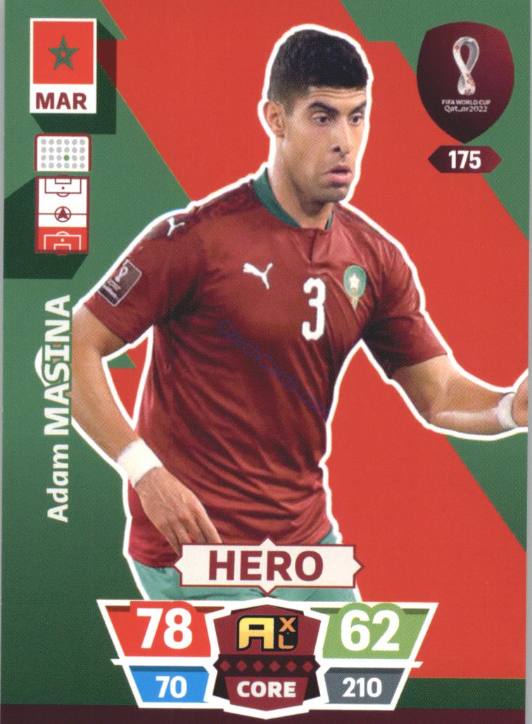 Adam Masina 2022 Panini World Cup Adrenalyn #175