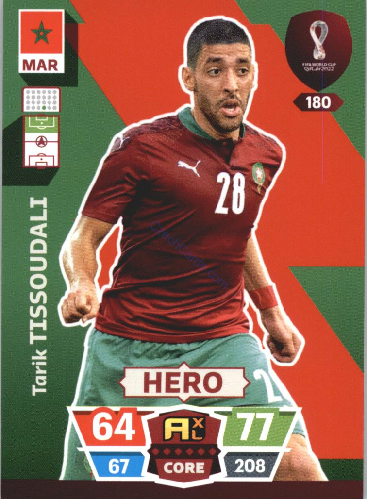 Tarik Tissoudali 2022 Panini World Cup Adrenalyn #180