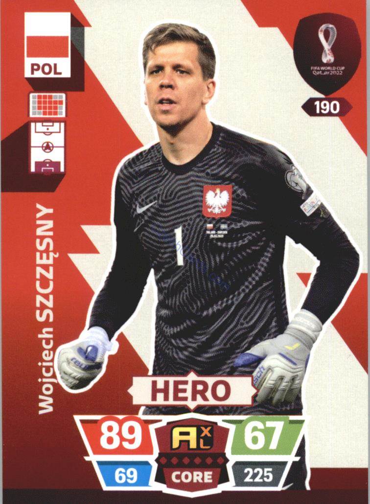 Wojciech Szczęsny 2022 Panini World Cup Adrenalyn #190