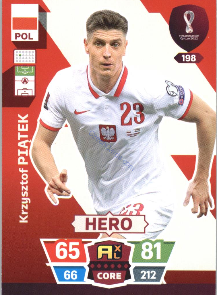 Krzysztof Piątek 2022 Panini World Cup Adrenalyn #198