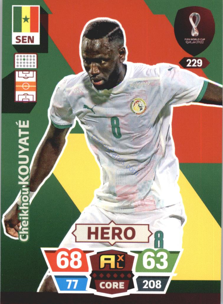 Cheikhou Kouyaté 2022 Panini World Cup Adrenalyn #229