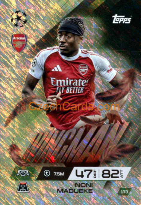 Noni Madueke 2025/26 Match Attax Extra Wingman #173