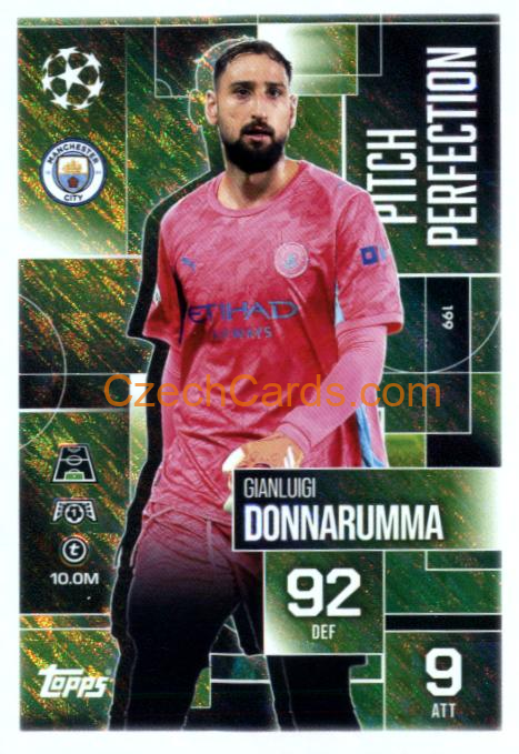 Gianluigi Donnarumma 2025/26 Match Attax Extra Pitch Perfection #199