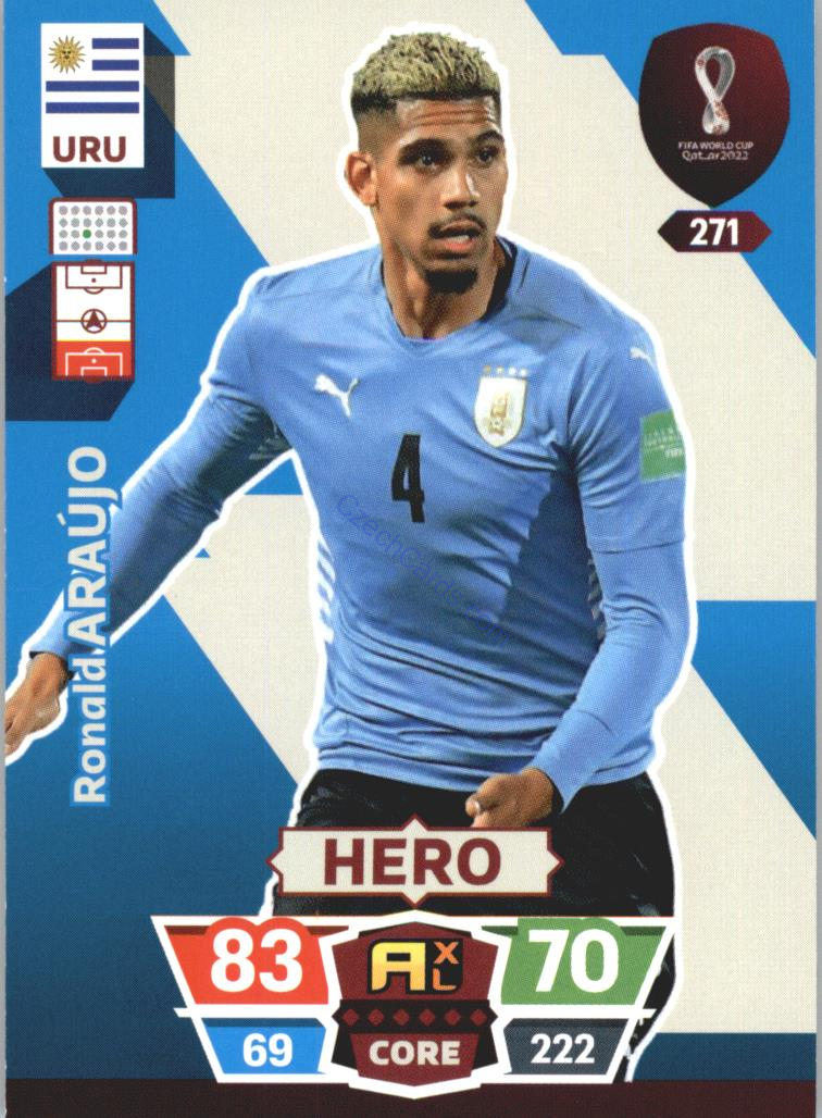 Ronald Araújo 2022 Panini World Cup Adrenalyn #271