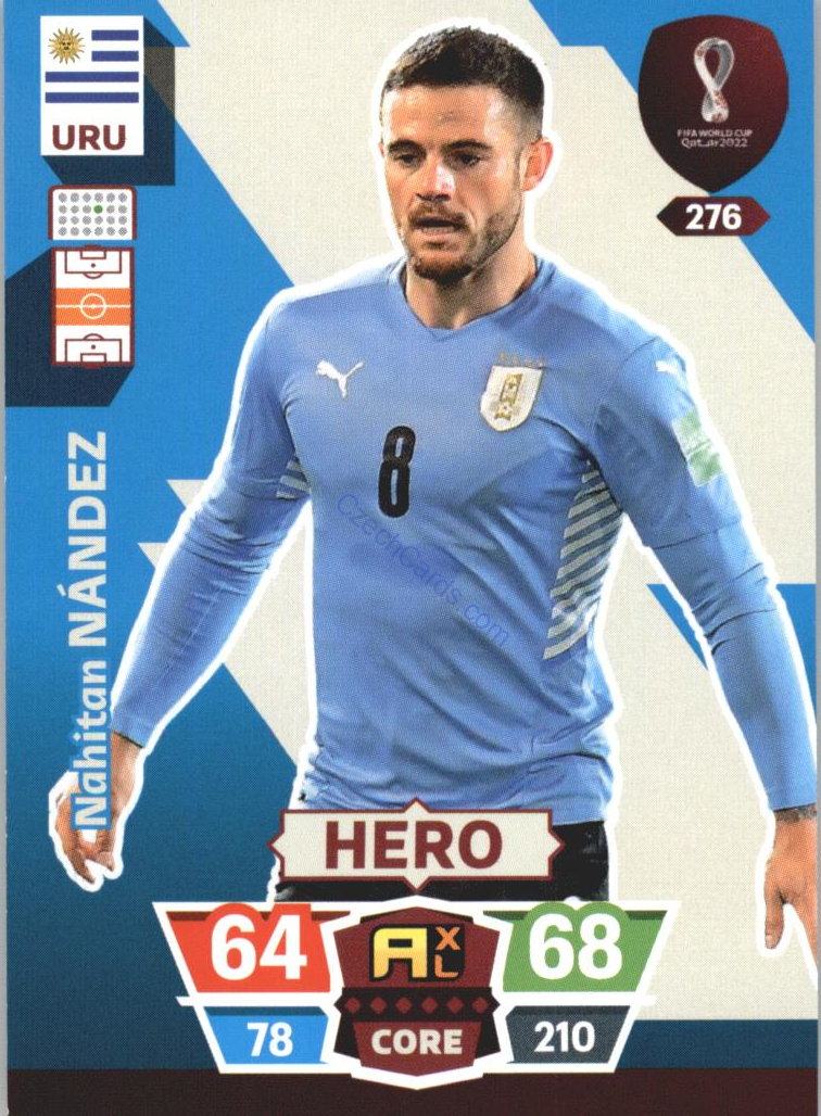 Nahitan Nández 2022 Panini World Cup Adrenalyn #276