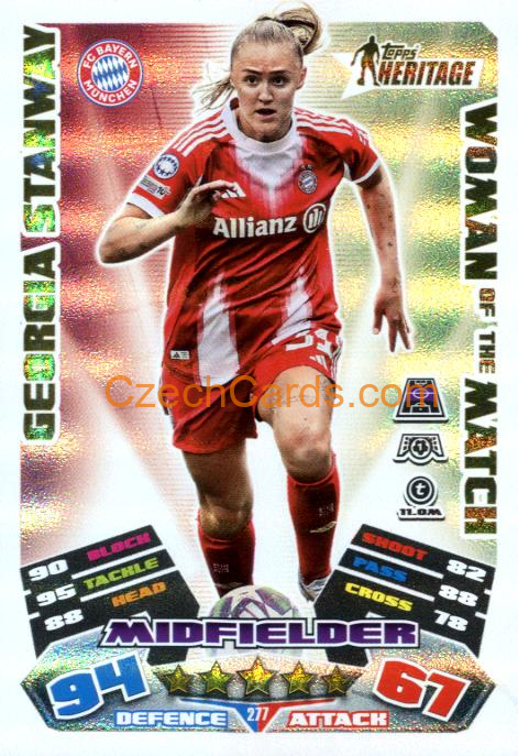 Georgia Stanway 2025/26 Match Attax Extra Heritage #277