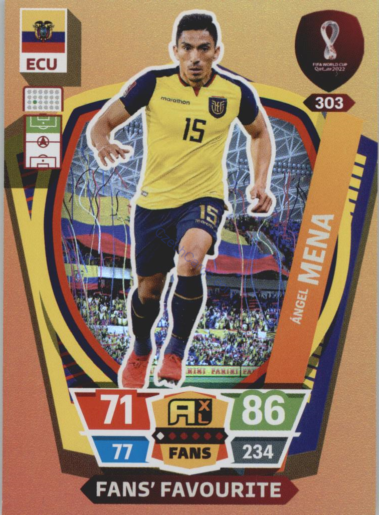 Ángel Mena 2022 Panini World Cup Adrenalyn Fans #303