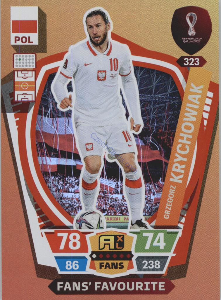 Grzegorz Krychowiak 2022 Panini World Cup Adrenalyn Fans #323