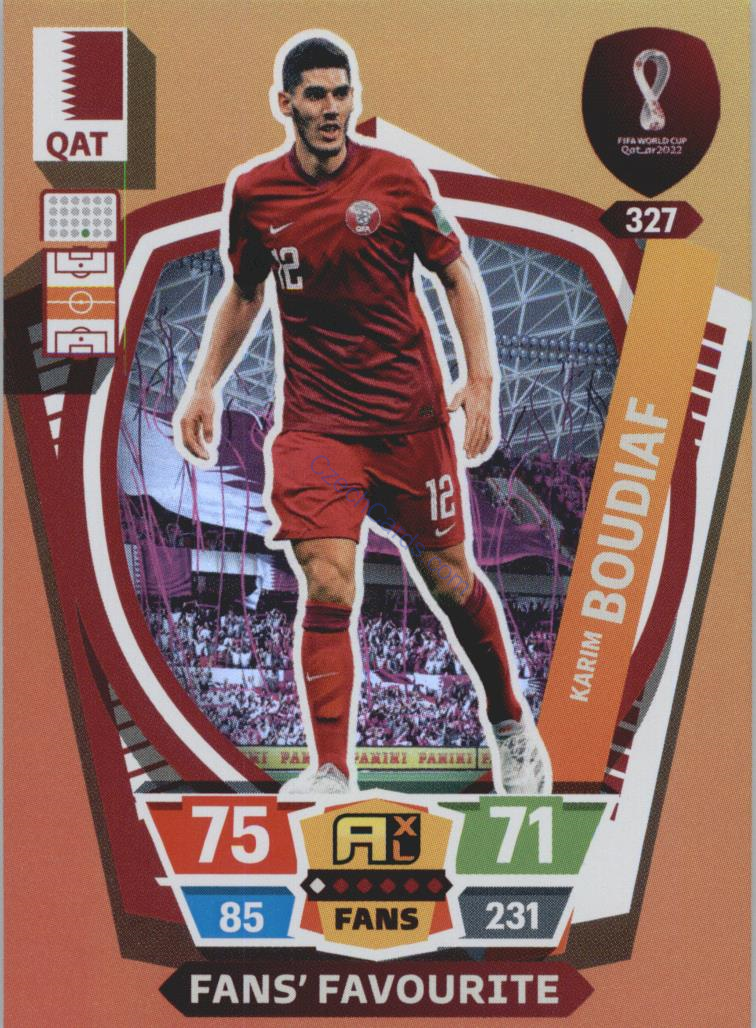 Karim Boudiaf 2022 Panini World Cup Adrenalyn Fans #327