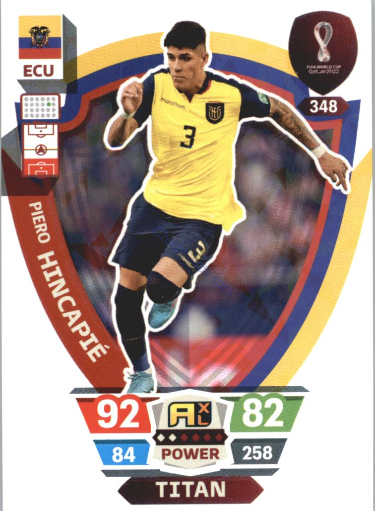 Piero Hincapié 2022 Panini World Cup Adrenalyn Power #348