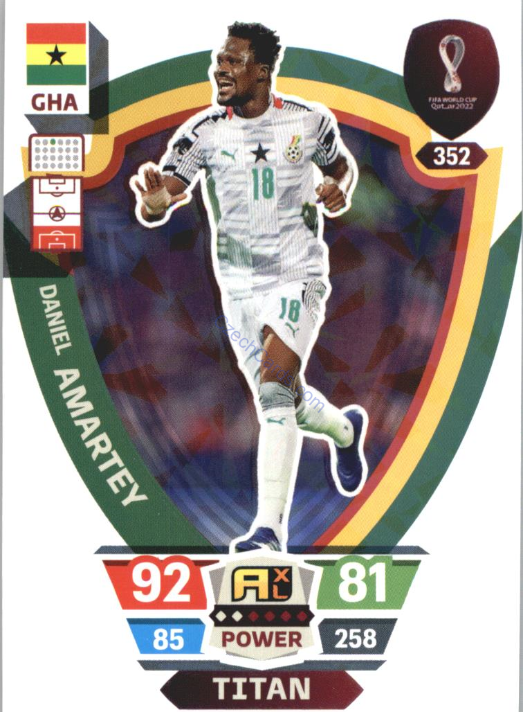 Daniel Amartey 2022 Panini World Cup Adrenalyn Power #352
