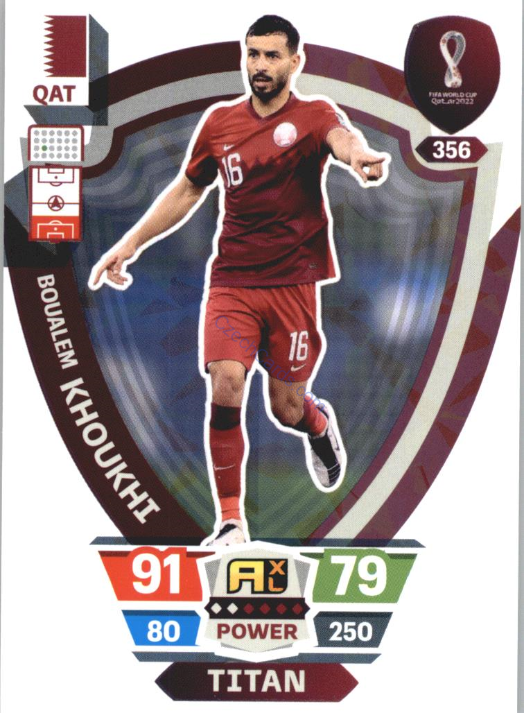 Boualem Khoukhi 2022 Panini World Cup Adrenalyn Power #356
