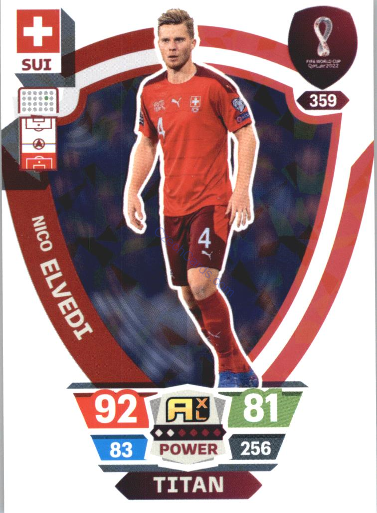 Nico Elvedi 2022 Panini World Cup Adrenalyn Power #359