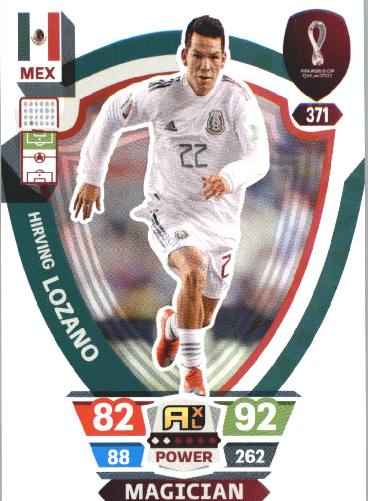 Hirving Lozano 2022 Panini World Cup Adrenalyn Power #371