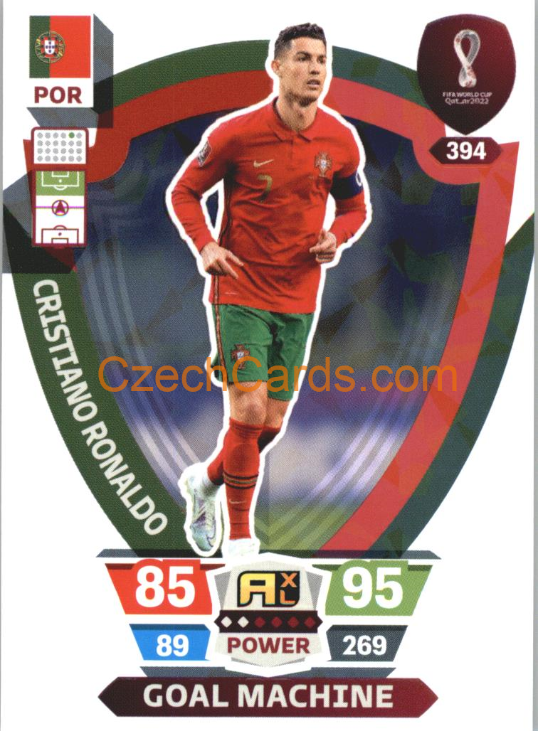 Cristiano Ronaldo 2022 Panini World Cup Adrenalyn Power #394