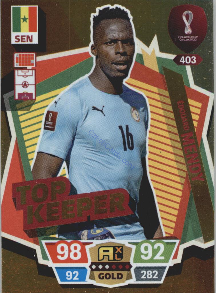 Édouard Mendy 2022 Panini World Cup Adrenalyn Gold #403