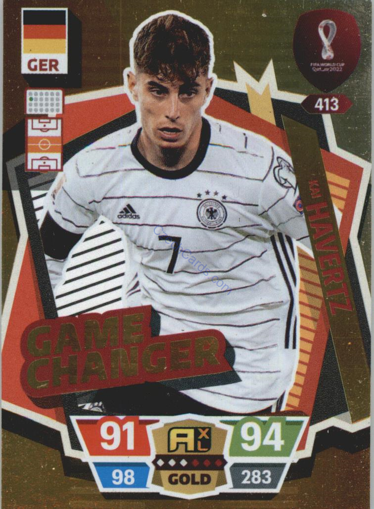 Kai Havertz 2022 Panini World Cup Adrenalyn Gold #413