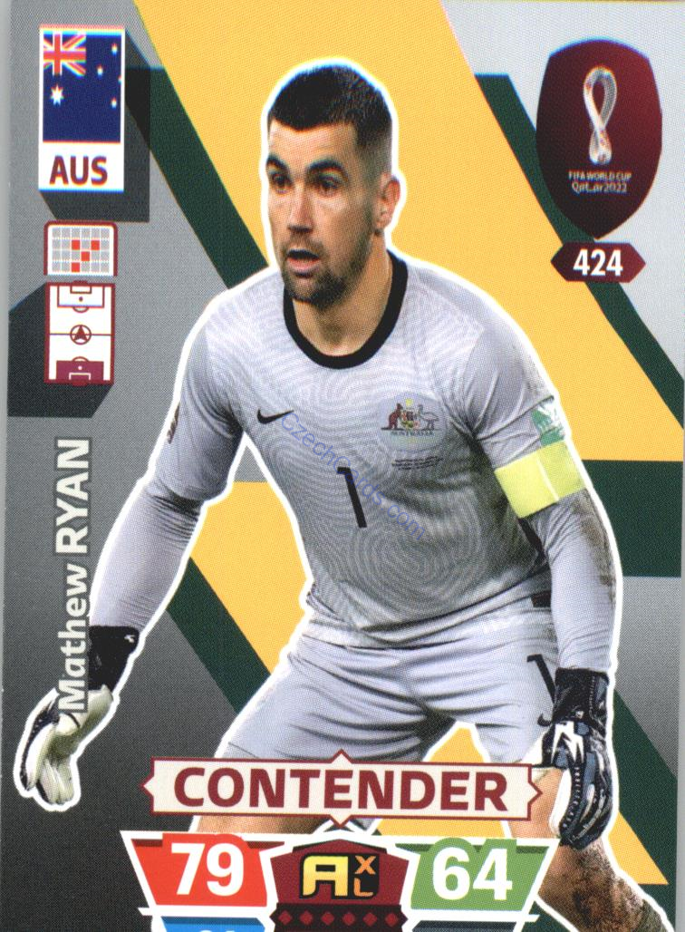 Mathew Ryan 2022 Panini World Cup Adrenalyn #424