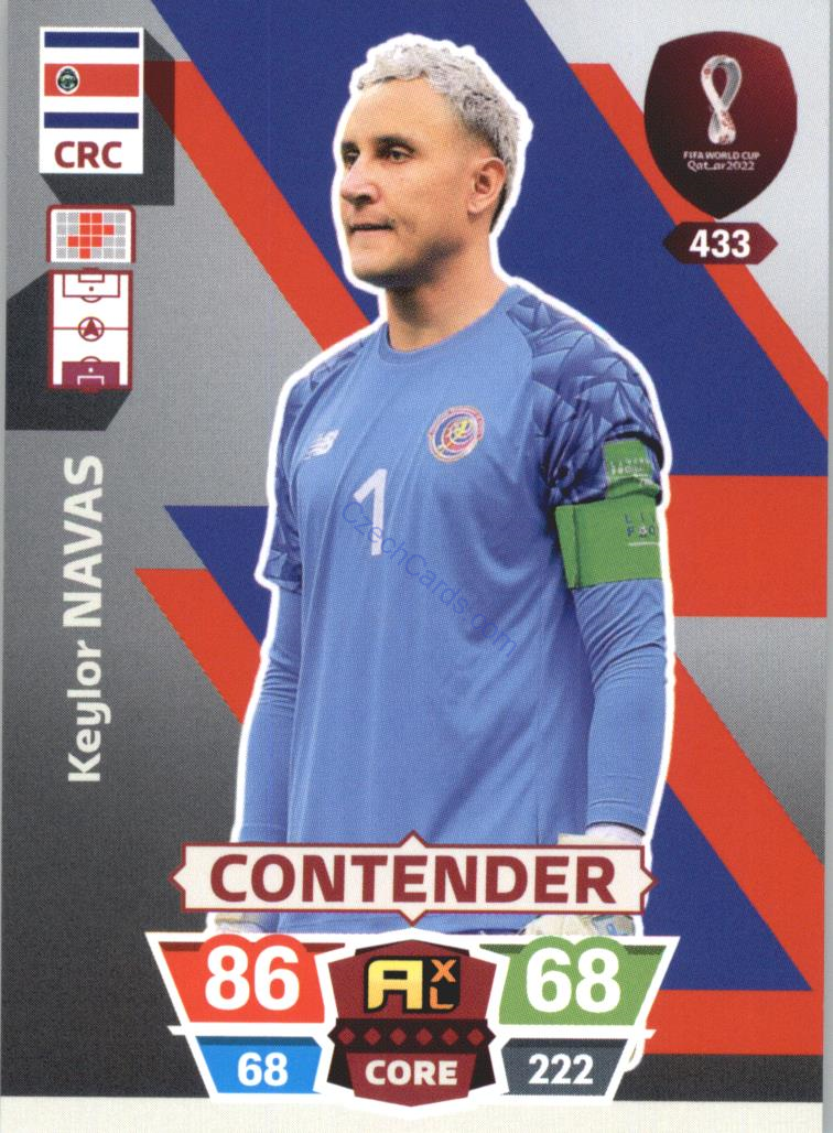 Keylor Navas 2022 Panini World Cup Adrenalyn #433