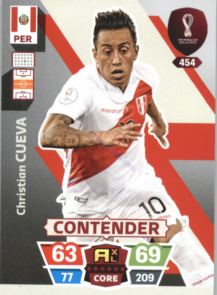 Christian Cueva 2022 Panini World Cup Adrenalyn #454