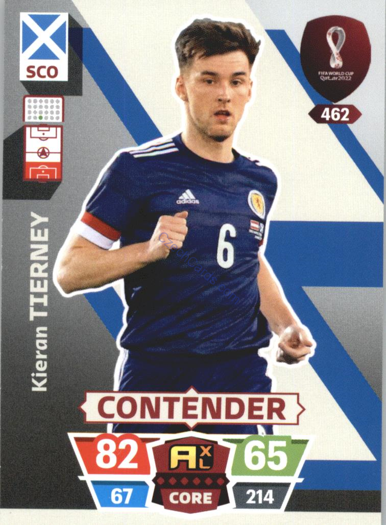 Kieran Tierney 2022 Panini World Cup Adrenalyn #462