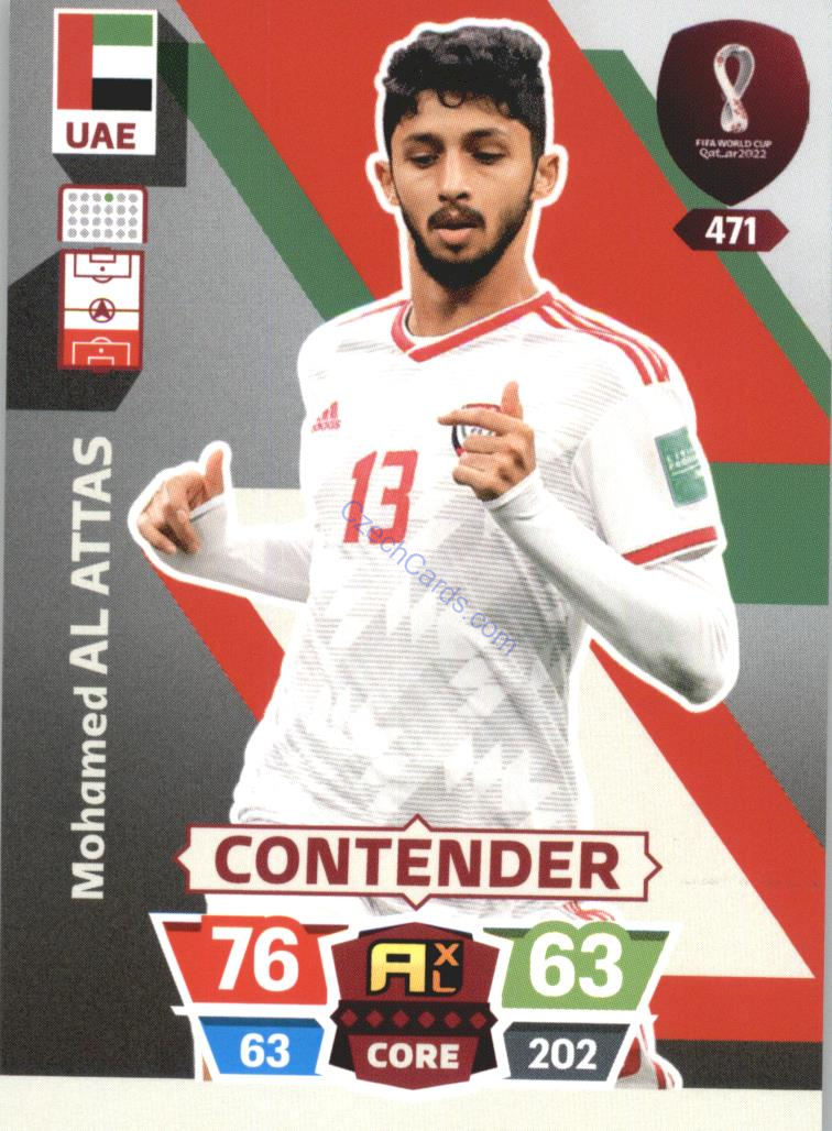 Mohamed Al Attas 2022 Panini World Cup Adrenalyn #471