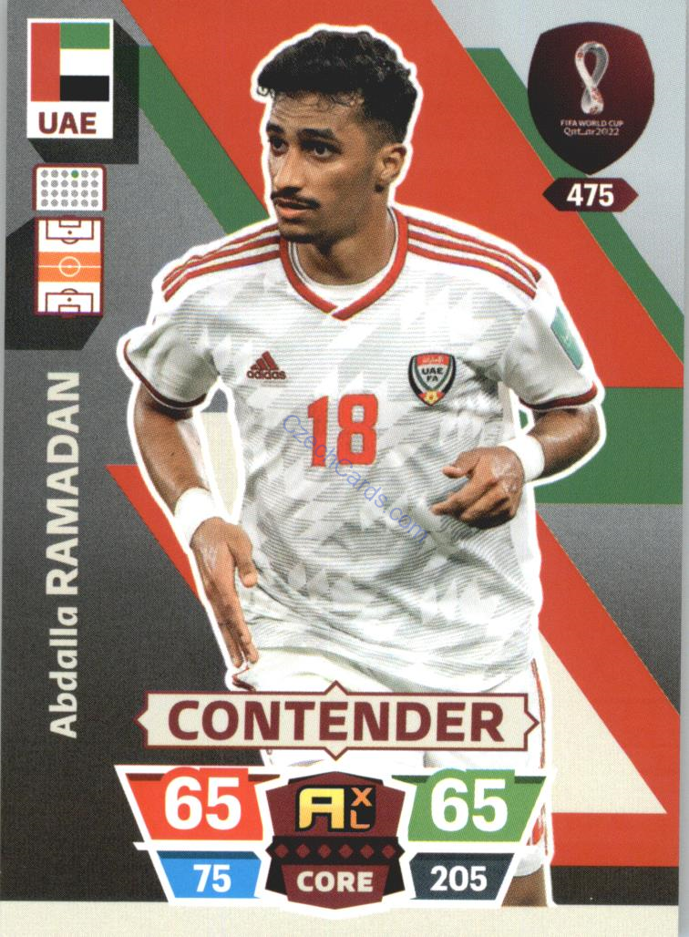 Abdalla Ramadan 2022 Panini World Cup Adrenalyn #475