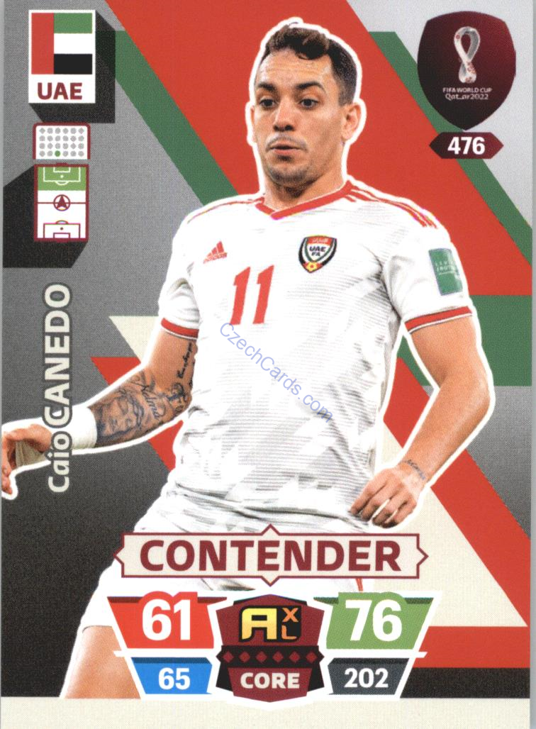 Caio Canedo 2022 Panini World Cup Adrenalyn #476