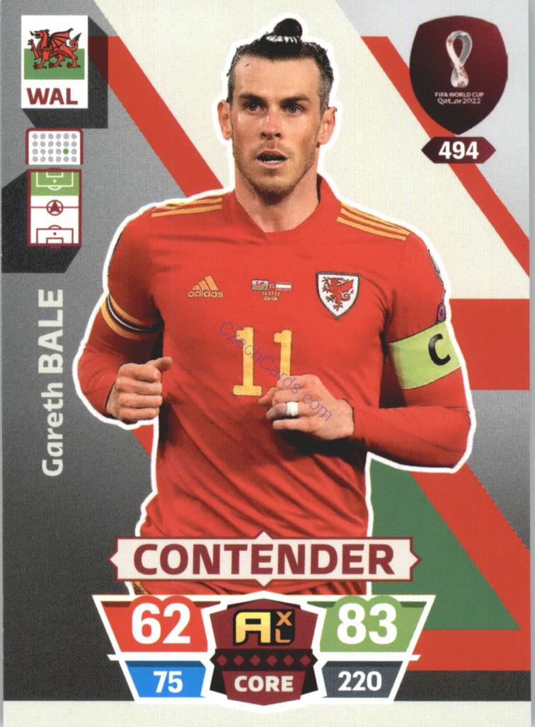 Gareth Bale 2022 Panini World Cup Adrenalyn #494