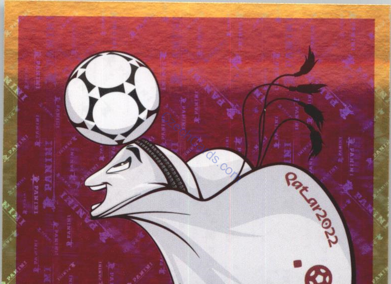 Official Mascot 2022 Panini WC Qatar Sticker Foil #FWC4