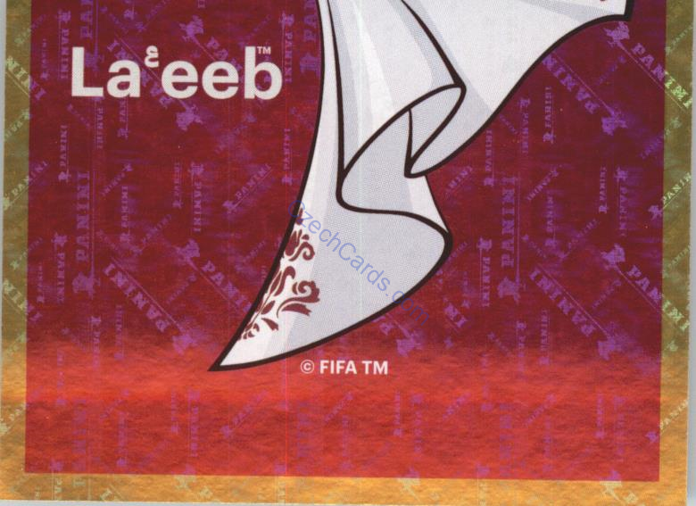 Official Mascot 2022 Panini WC Qatar Sticker Foil #FWC5