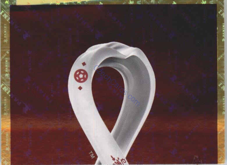 Official Emblem 2022 Panini WC Qatar Sticker Foil #FWC6