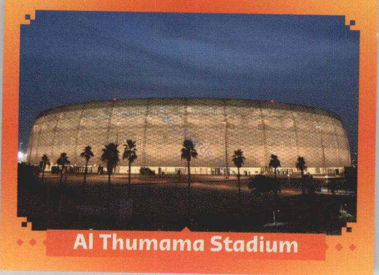 Al Thumama Stadium 2022 Panini WC Qatar Sticker #FWC10