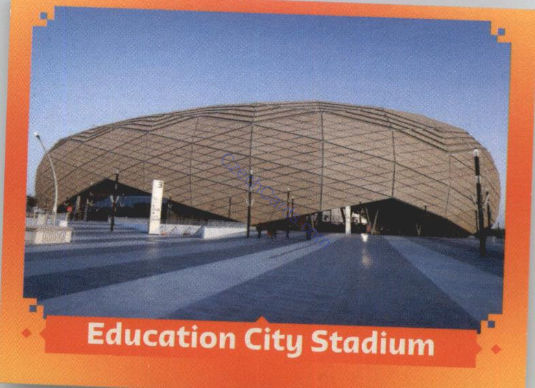 Education City Stadium 2022 Panini WC Qatar Sticker #FWC11
