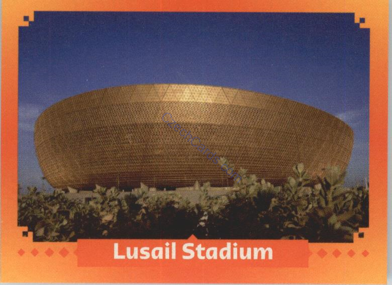 Lusail Stadium outdoor 2022 Panini WC Qatar Sticker #FWC16