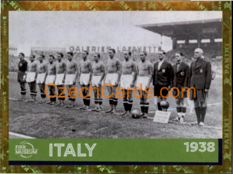 Italy 1938 2022 Panini WC Qatar Sticker Foil #FWC20