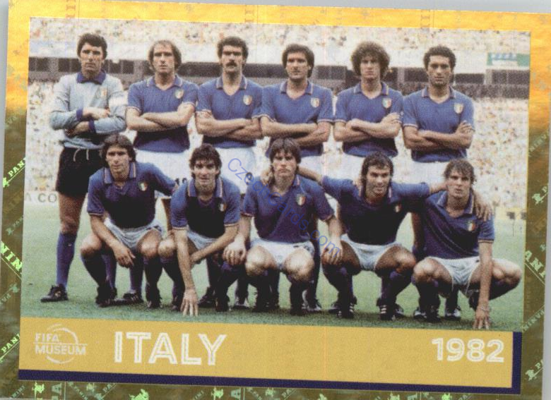 Italy 1982 2022 Panini WC Qatar Sticker Foil #FWC25