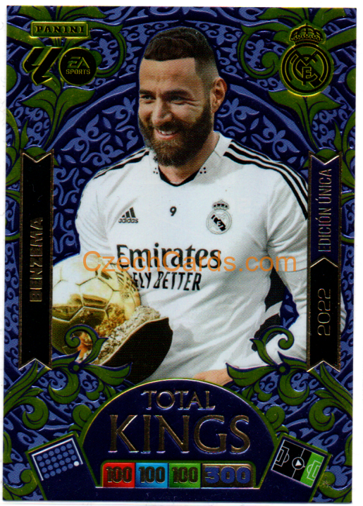 Benzema 2025-26 Panini LA Liga Adrenalyn Total Kings