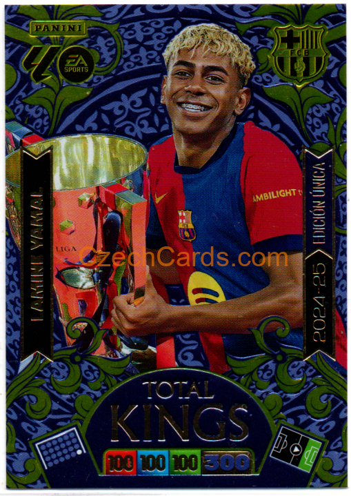Lamine Yamal 2025-26 Panini LA Liga Adrenalyn Total Kings
