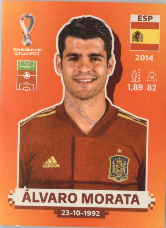César Azpilicueta 2022 Panini WC Qatar Sticker #ESP 4