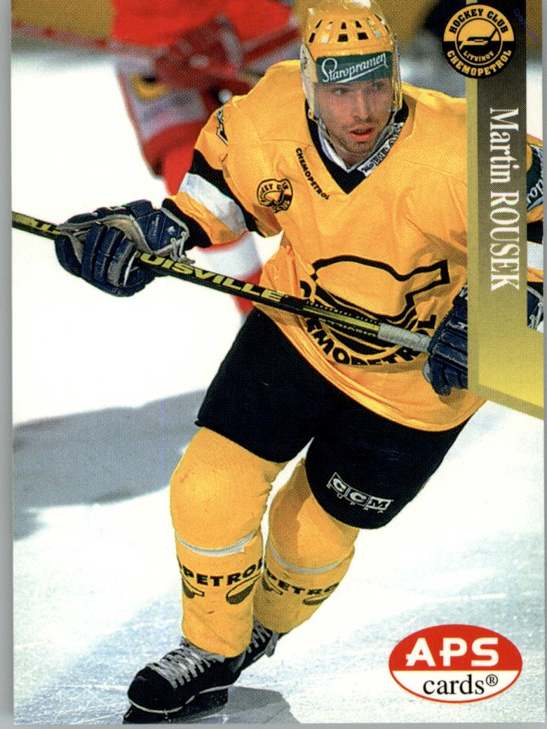 Martin Rousek APS 97/98 hokejová karta #89