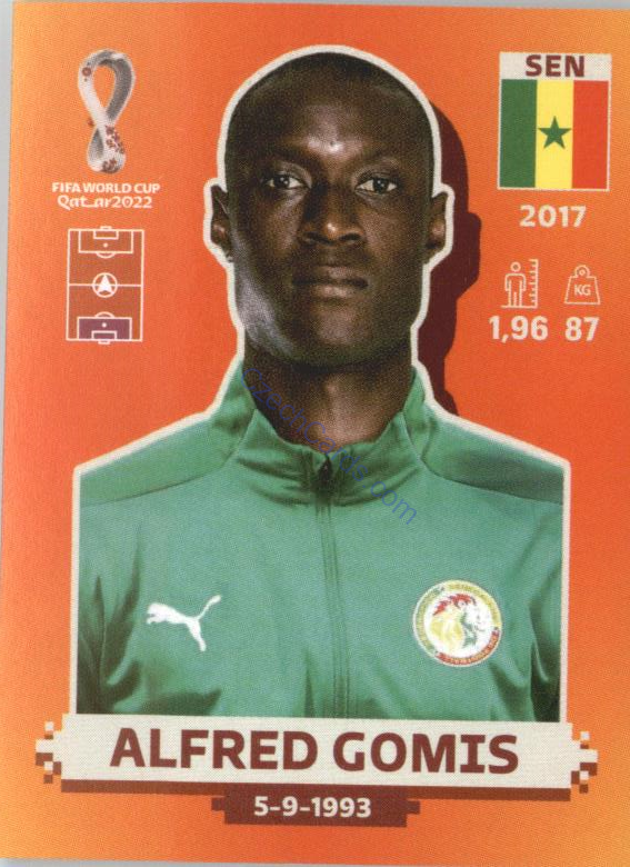 Alfred Gomis 2022 Panini WC Qatar Sticker #SEN 3
