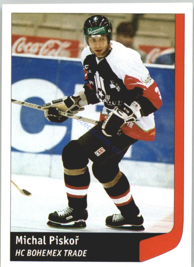 Michal Piskoř 1998 DS Český Hokej #58