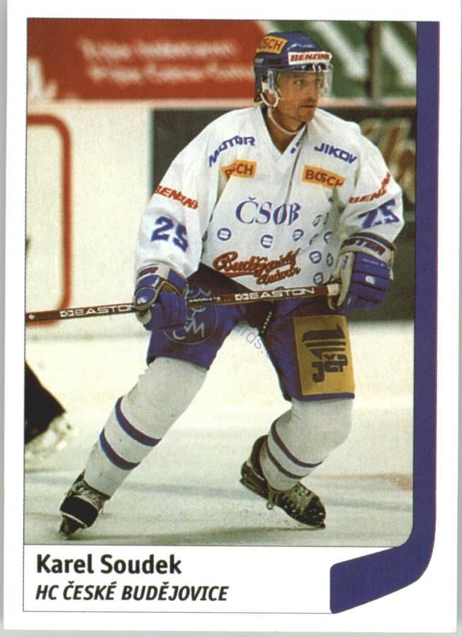 Karel Soudek 1998 DS Český Hokej #69